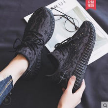Load image into Gallery viewer, Sneakers Rrunning Shoes 2020 New Breathable Sports Trend Mesh Net Shoes Summer Canvas Men's Shoes Wild Casual Deodorant Lace up