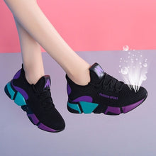 Load image into Gallery viewer, Running Shoes Women Lightweight Air Mesh Sneakers Outdoor Breathable Walking Flat Stability Women Sport Shoes Zapatos De Mujer
