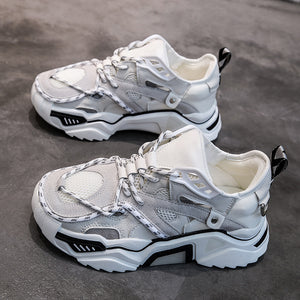 Sneakers Women Outdoor Running shoes Sport Walking shoes Cushioning platform Breathable filas shoe zapatos de mujer ZQ-106