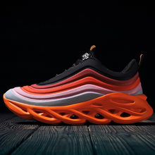 Load image into Gallery viewer, New Trend Casual Shoes Men Hip Hop Streetwear Chunky Sneakers Men Leather Thick Bottom Fashion EVA Masculino Adulto Zapatillas
